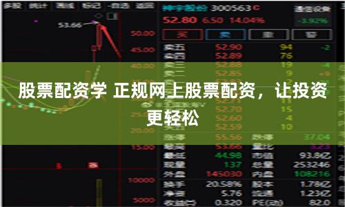 股票配资学 正规网上股票配资，让投资更轻松
